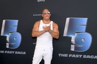 Vin Diesel at the “The Road to F9” Global Fan Extravaganza (Image via Dia Dipasupil/Getty Images)
